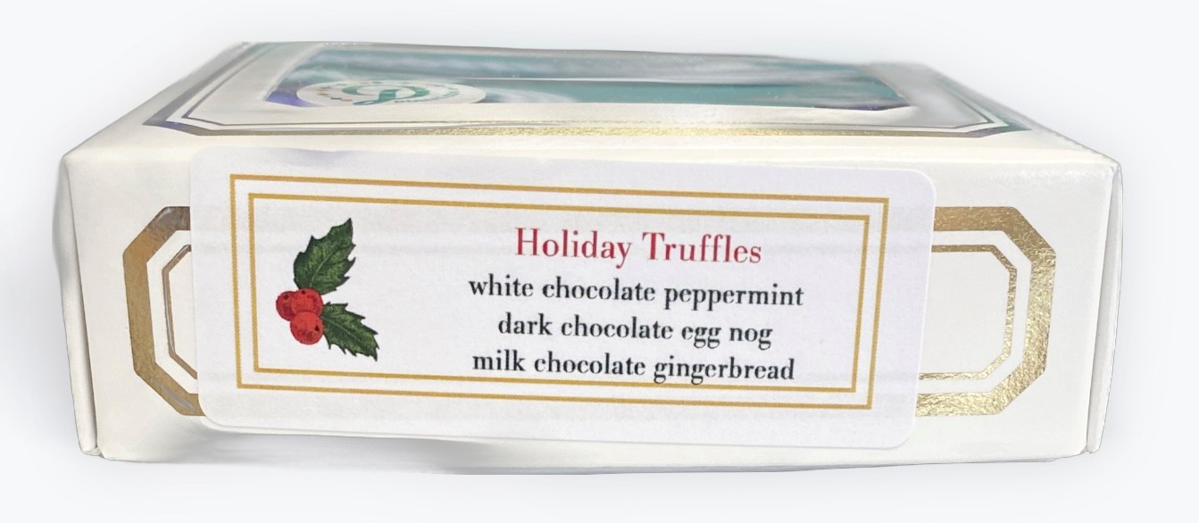 9 Piece Holiday Truffle Box - Image 6