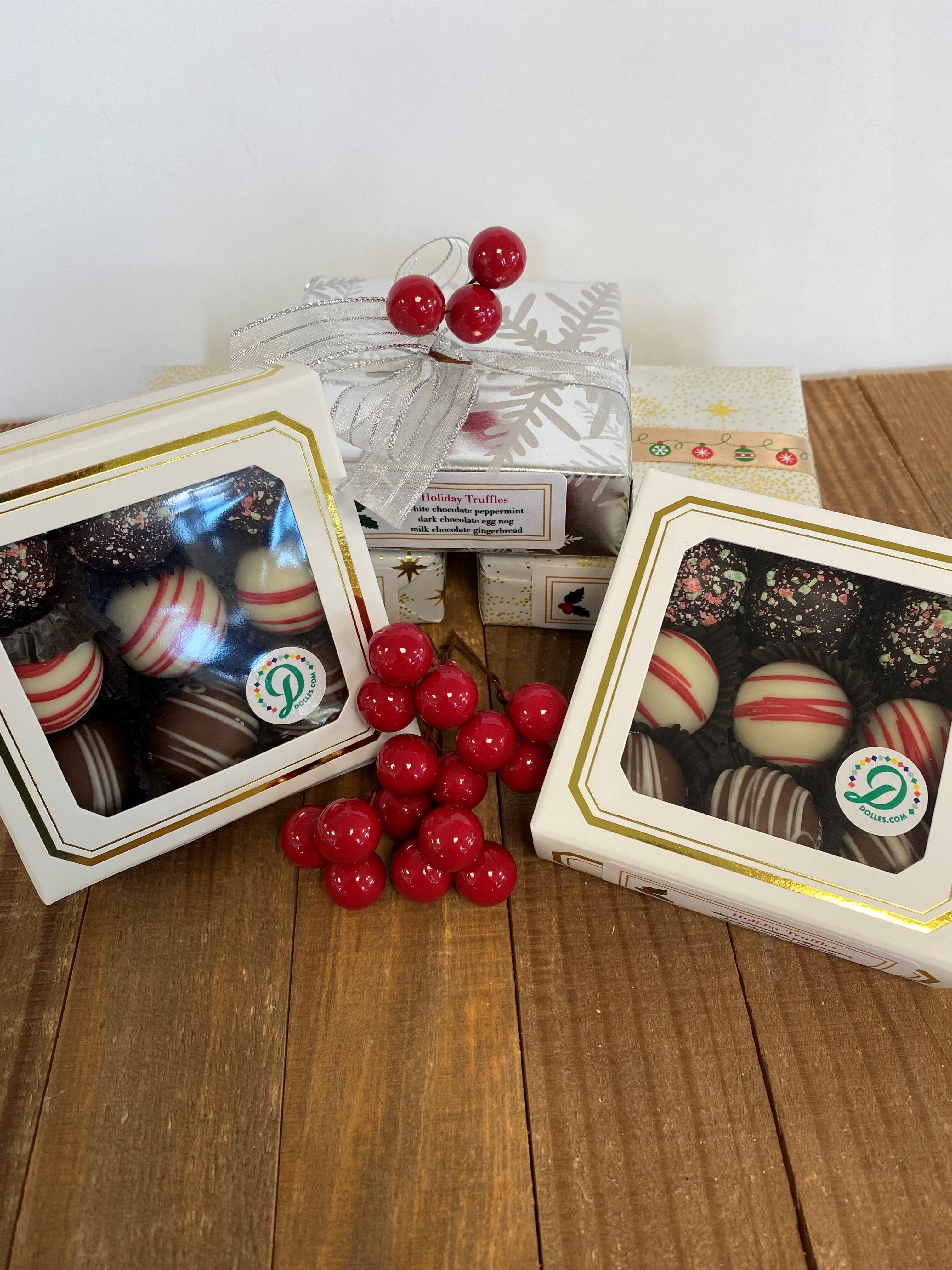 9 Piece Holiday Truffle Box