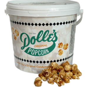 1.5 Gallon Tub filled with Dolle's® Popcorn
