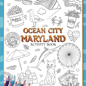 Ocean City Coloring Book