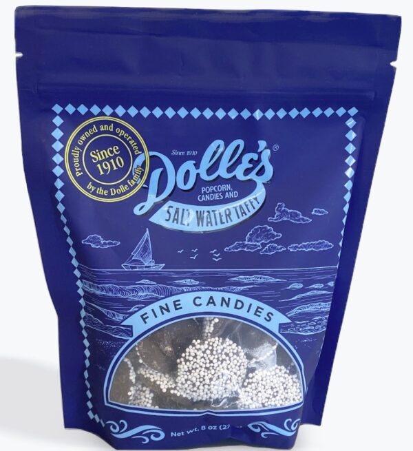 8 oz. Bagged Chocolate Non Pareils