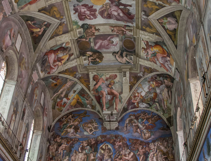 art on the ceiling