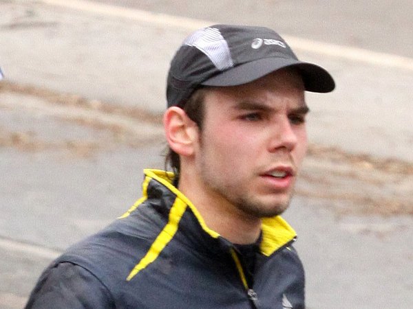 Snapshot of Andreas Lubitz in running gear