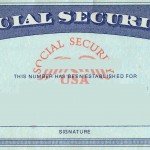 Image of a blank social security card