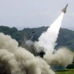 Jet planes dispersing of nuclear waste with explosions on the ground
