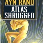 Book cover of Ayn Rand's Atlas Shrugged with golden statue