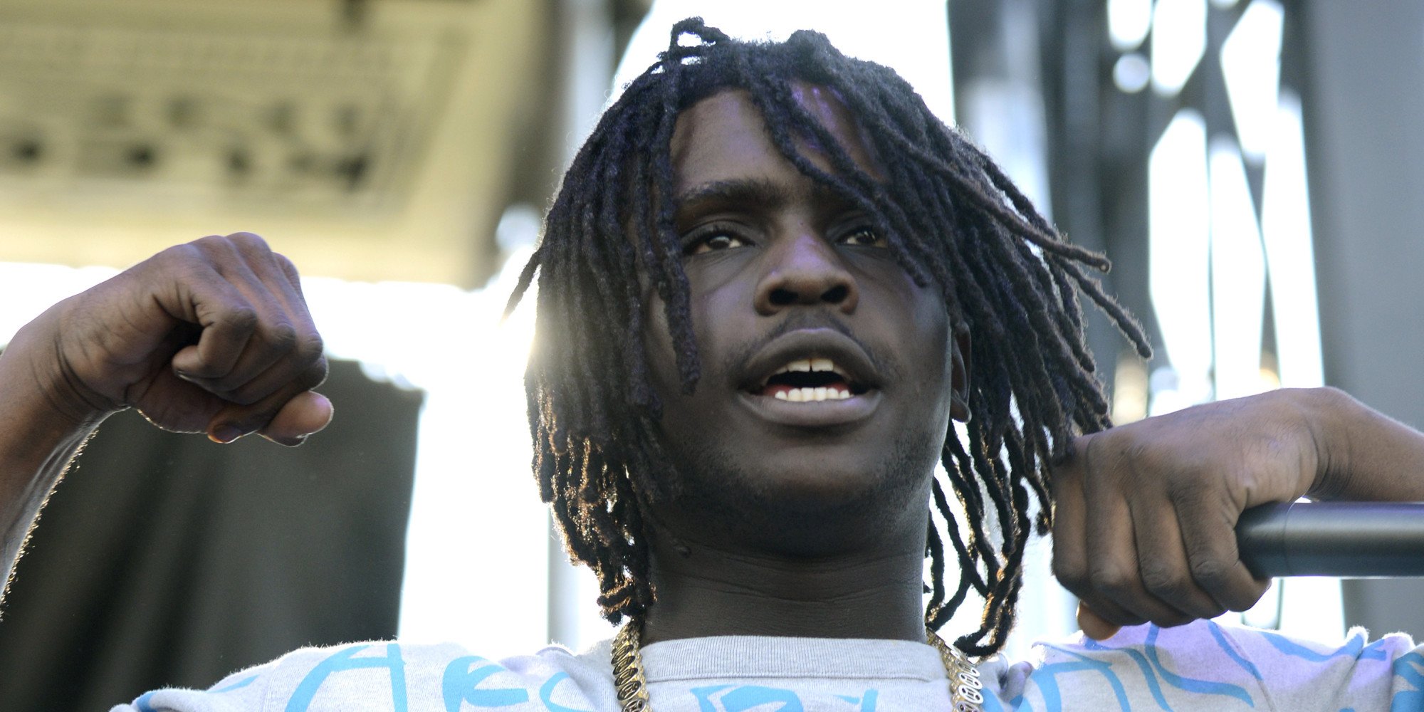Rapper Chief Keef at the Rock the Bells 10th Anniversary