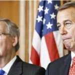 McConnell and Boehner with serious faces