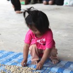 Little Girl at Paradise Mountain Coffee Farm
