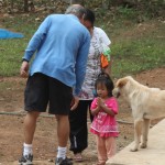 Paradise Mountain Coffee Farm Locals and Dog