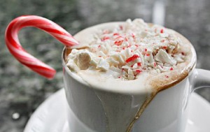 peppermint hot chocolate