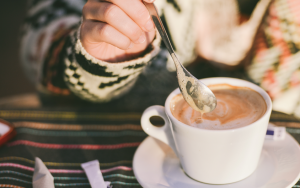 morning cup of coffee