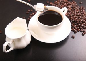 sugar in coffee
