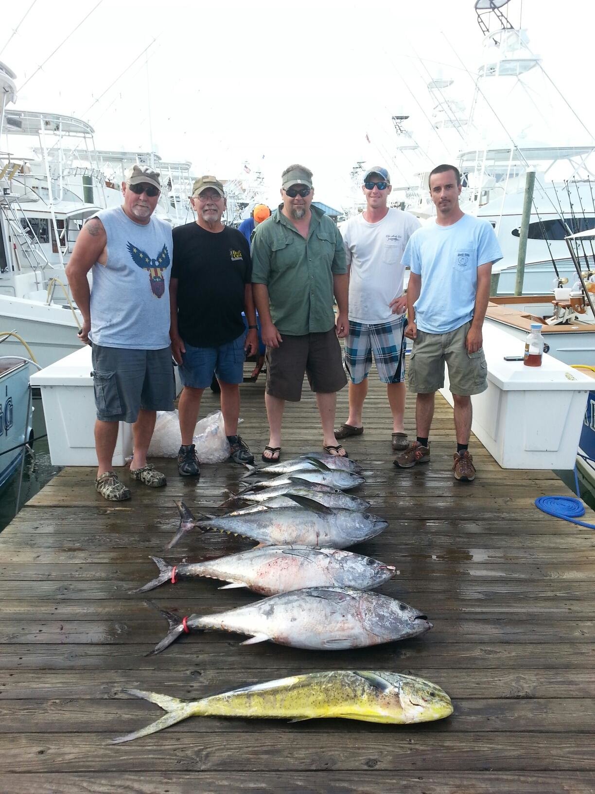 Tuna Tournament Time!  and Morning Star Fish Report
