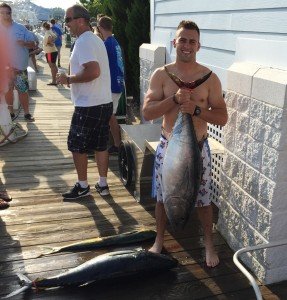 Wrecker 2 Bluefin, 2 White Marlin, Dolphin