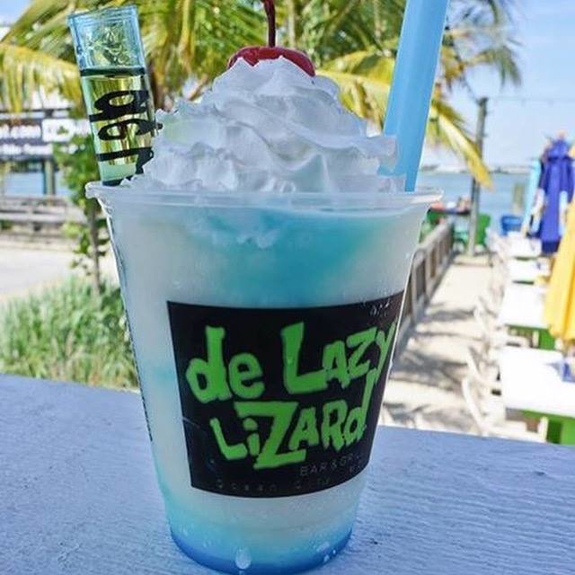 Lunch at de Lazy Lizard