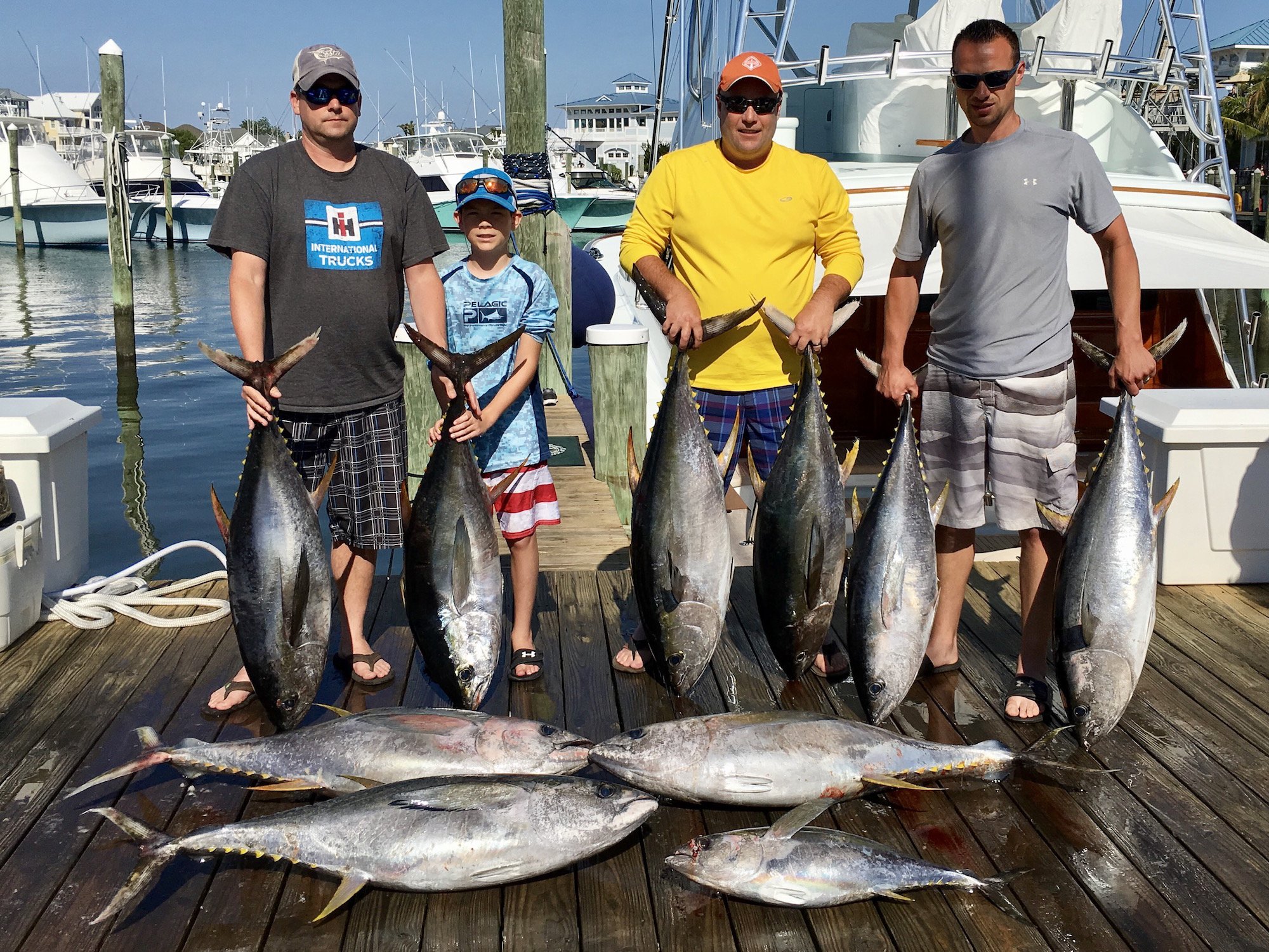 Good Flounder Bite Inshore, Good Tuna Bite Off
