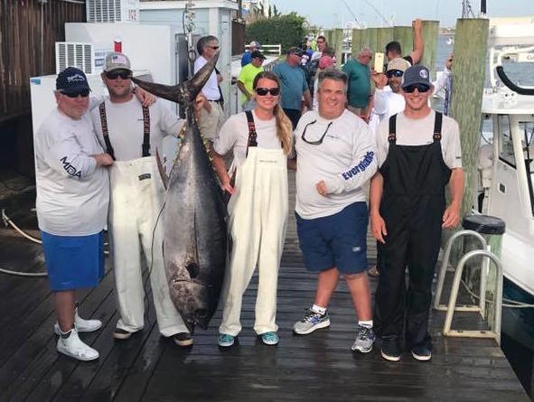 Big First Place Tuna for Fishing For Muscular Dystrophy Crew #ffmd