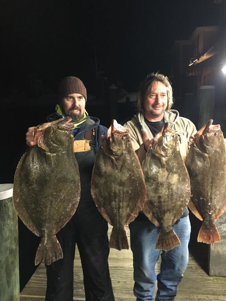 10 Pound Flounder and Red Drum in December