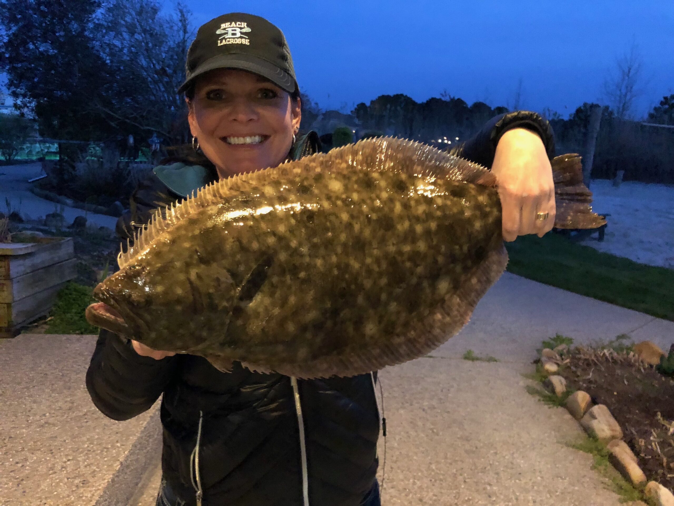Fish at The Oceanic Pier and the Biggest Flounder of the Season