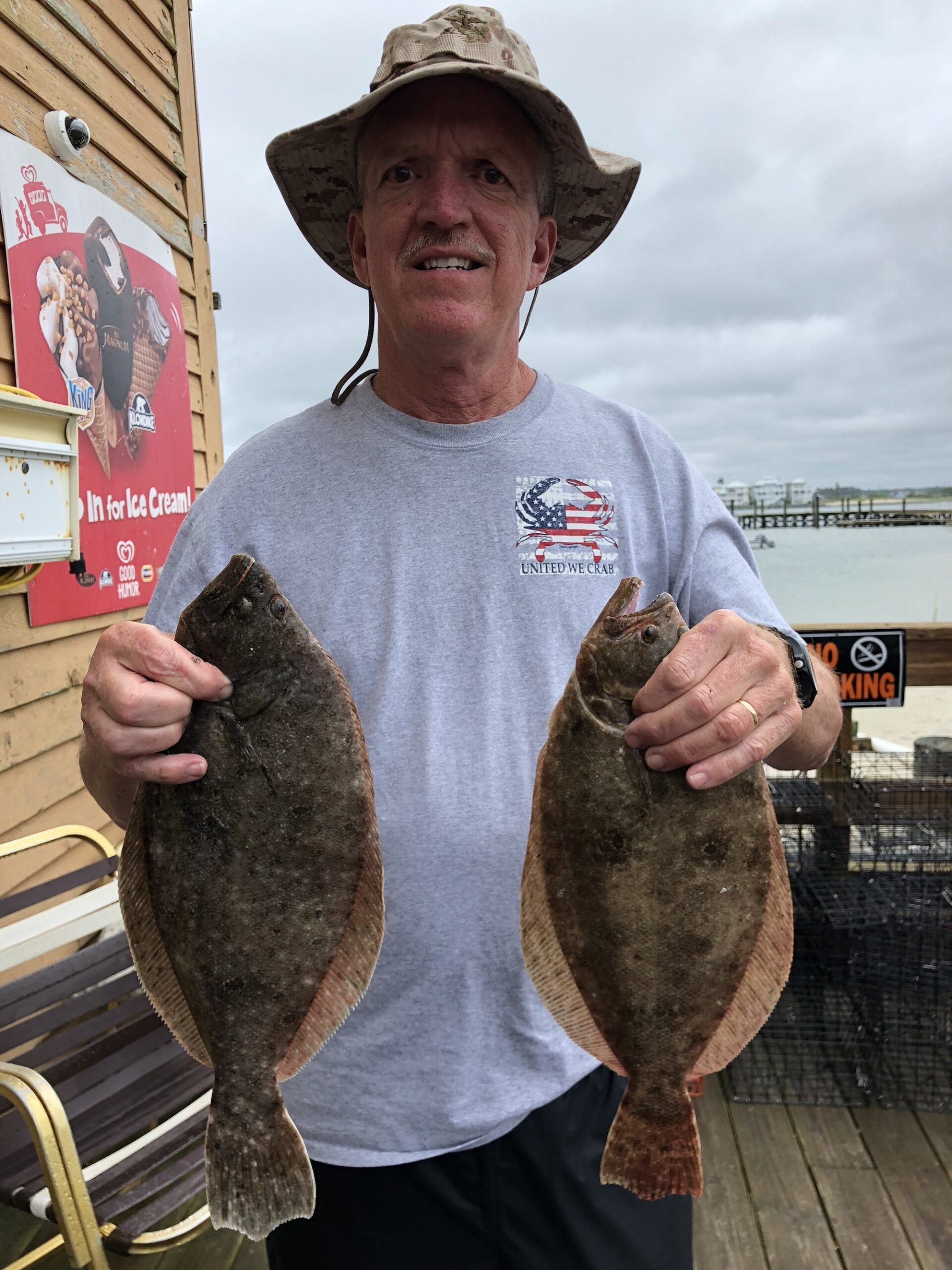 Dreary Day Flounders