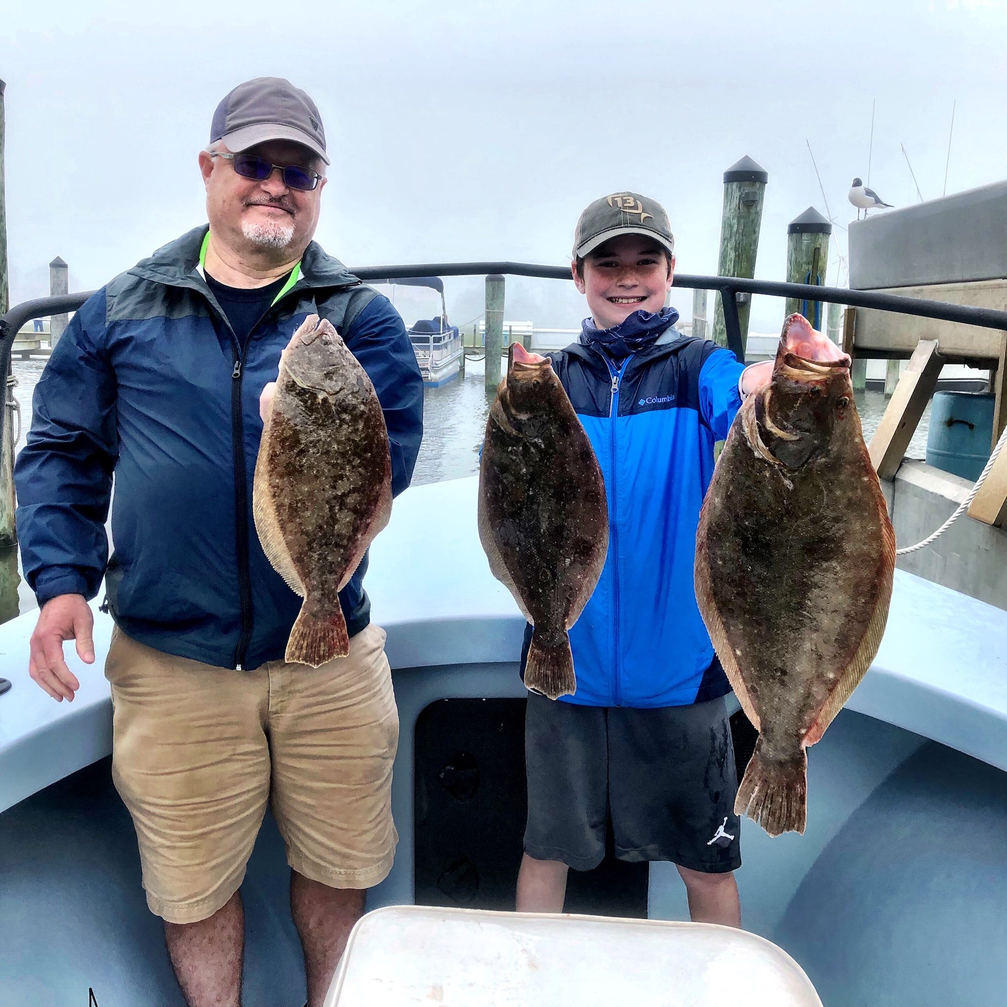 More Nice Tuna and A Stud Flounder in the Mist