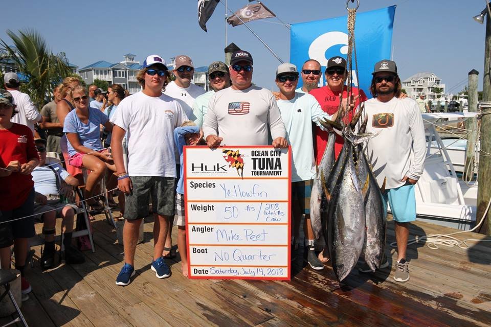 Day 2 at The 2018 Ocean City Tuna Tournament
