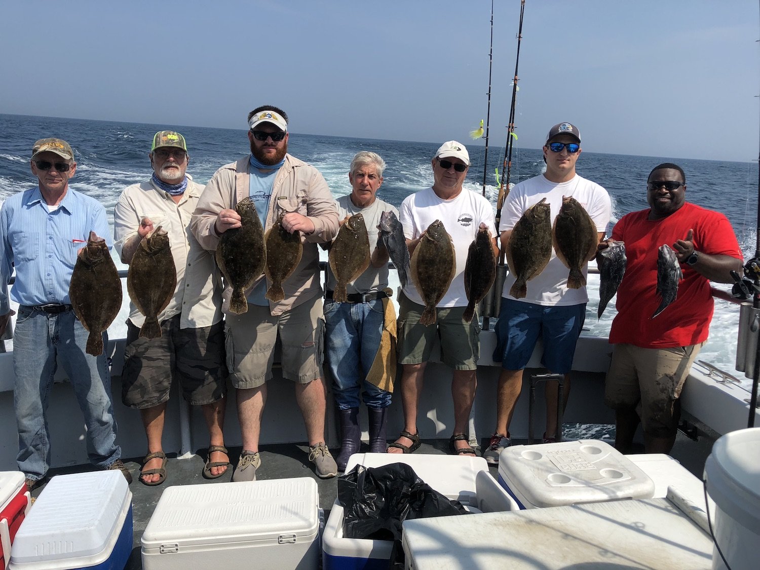 White Marlin and Flounder