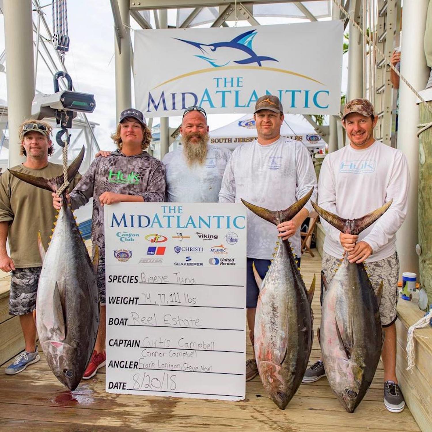 Lots of Bigeyes For Day 1 of The MidAltlantic