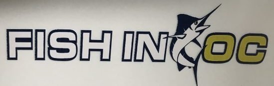 Fish in OC Vinyl Decal - Free Shipping