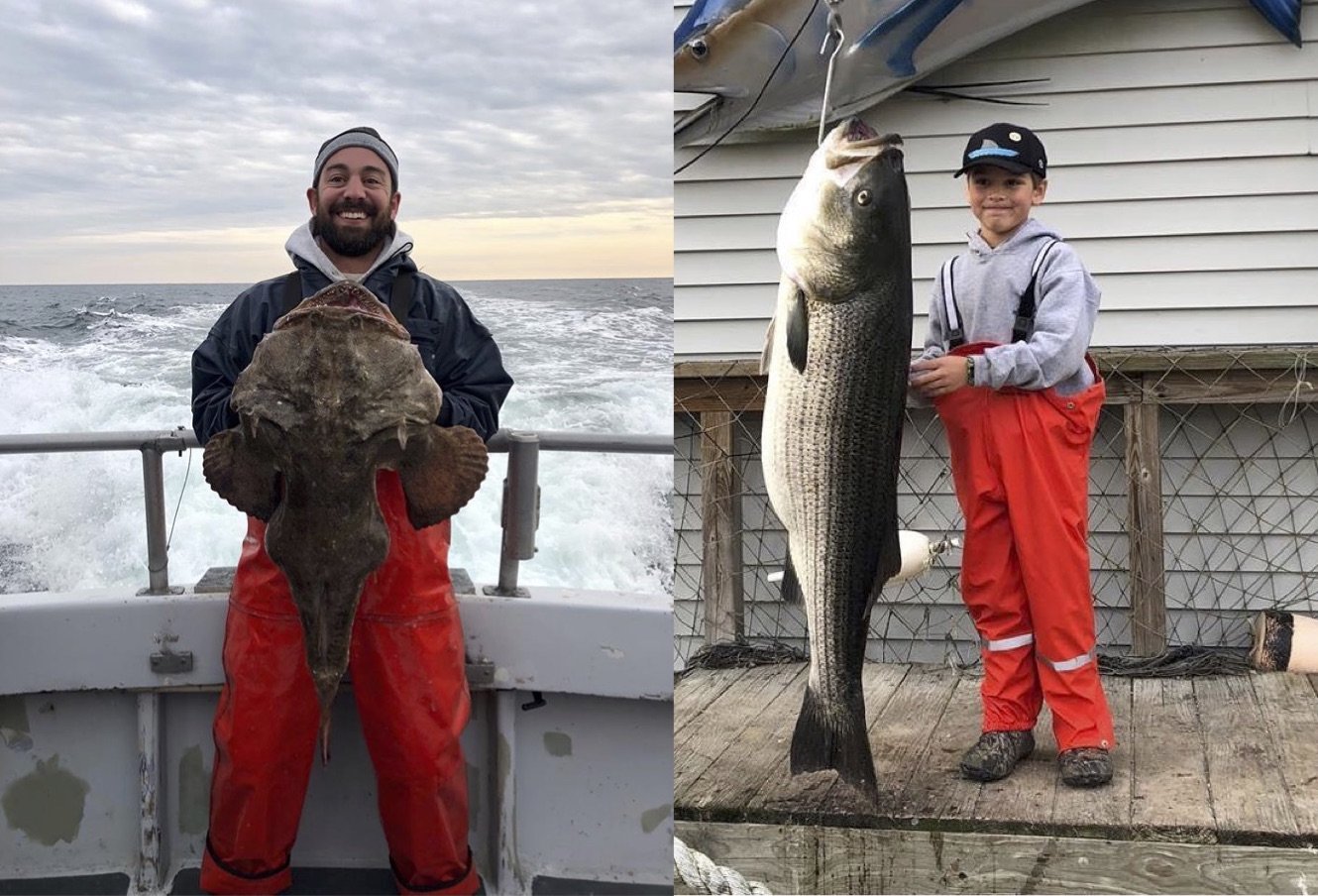 36″ Monkfish and A 57 Pound Rock