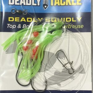 Deadly Tackle Chartreuse Squidly