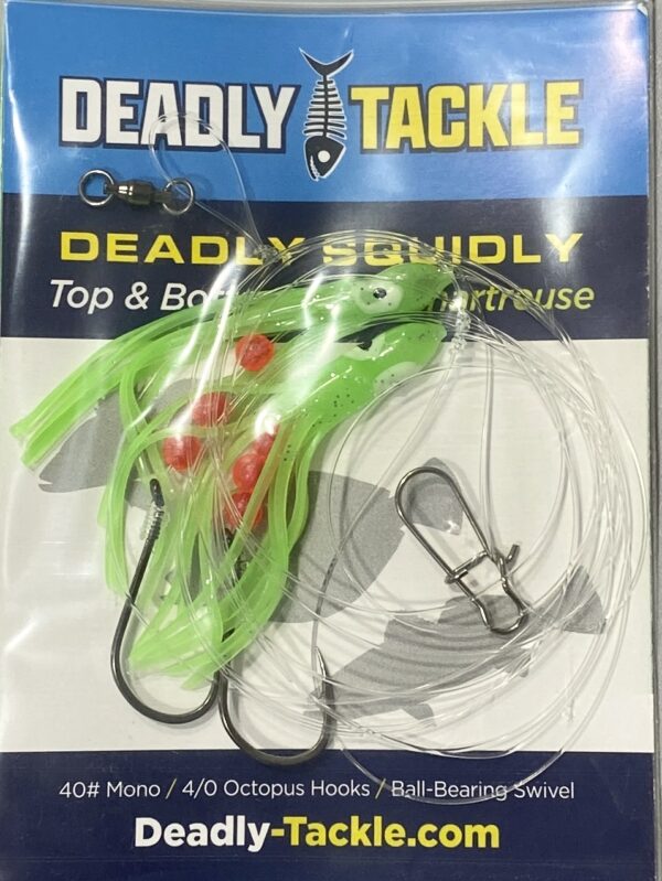 Deadly Tackle Chartreuse Squidly