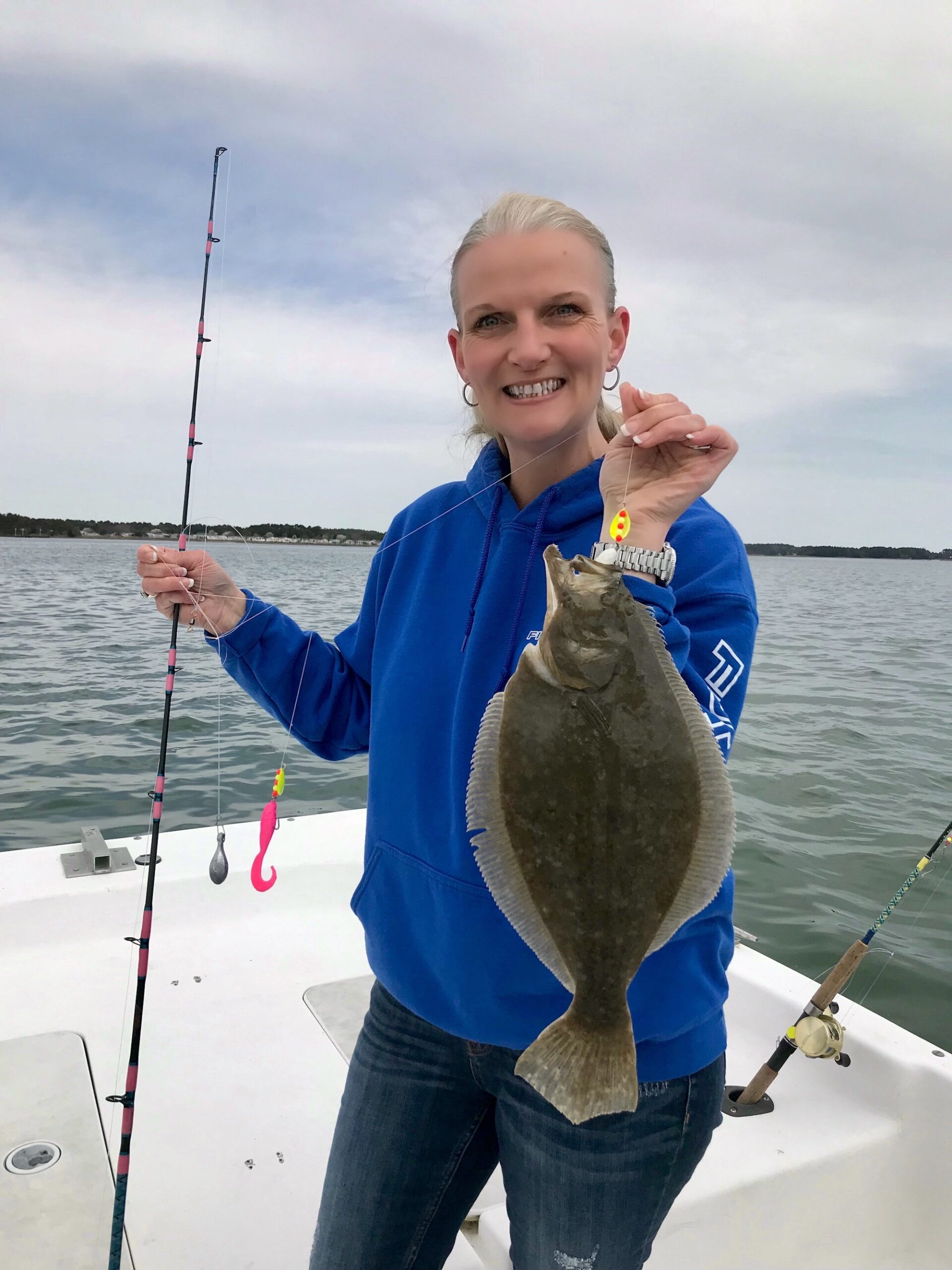 First Keeper Flounder in Ocean City for 2019
