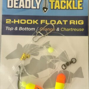 2-Hook Float Rig Orange / Chartreuse