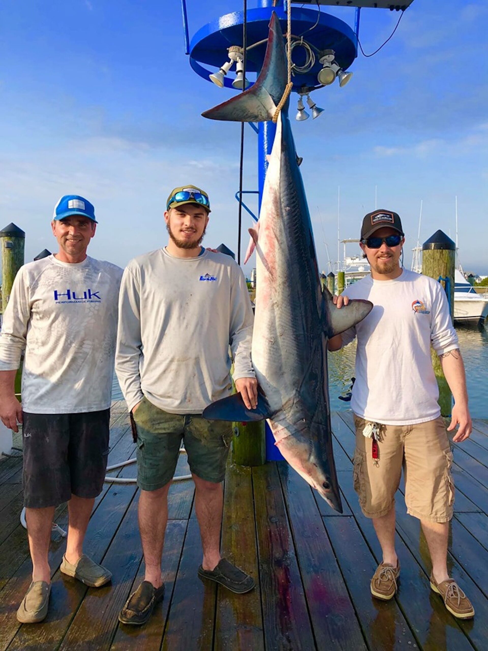 The Season’s First Mako Shark
