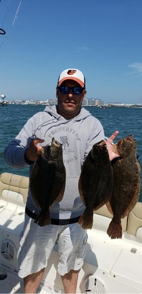Good Floundering and Bluefishing Continues