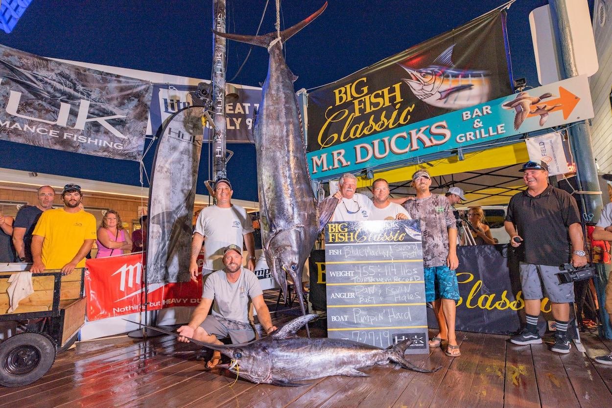 Tournament Record 455 Pound Blue Marlin