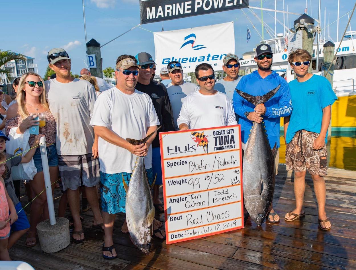 Day 1 at The Ocean City Tuna Tournament