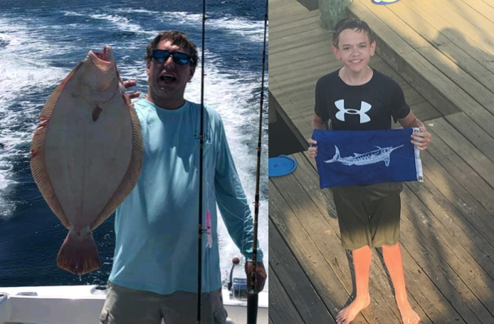 First White Marlin and NEW Doormat Derby Leader