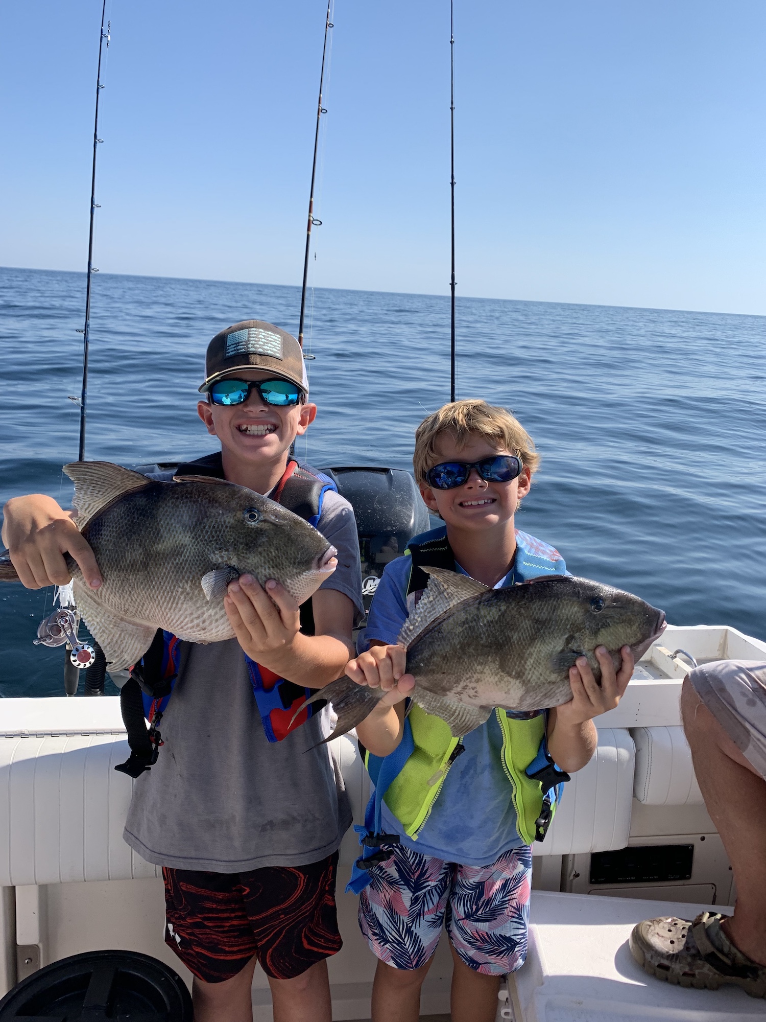 Nice Day With Some Jumbo Triggerfish