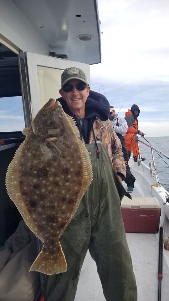 A Couple of 8 Pound Flounders