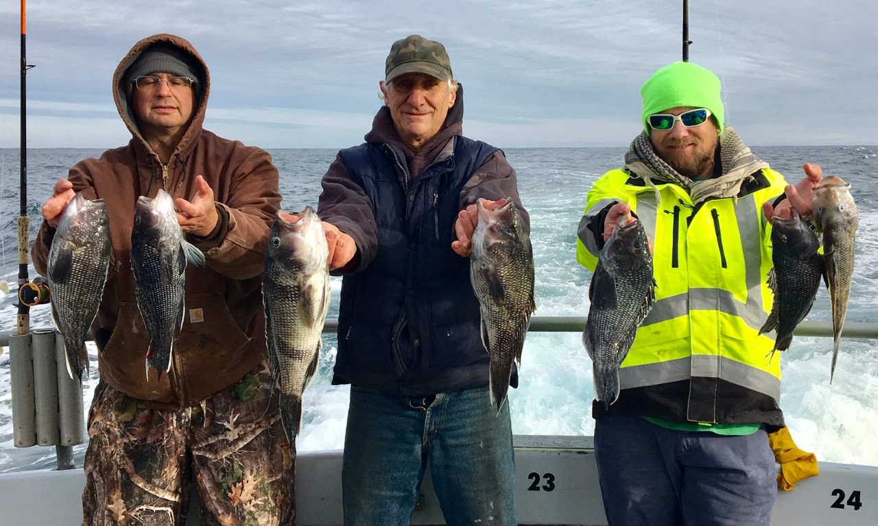 Good Fishing on a Gray November Day