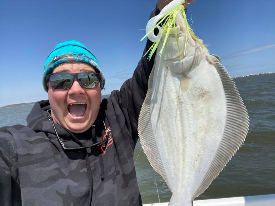 I Caught My First Keeper Flounder of the Season