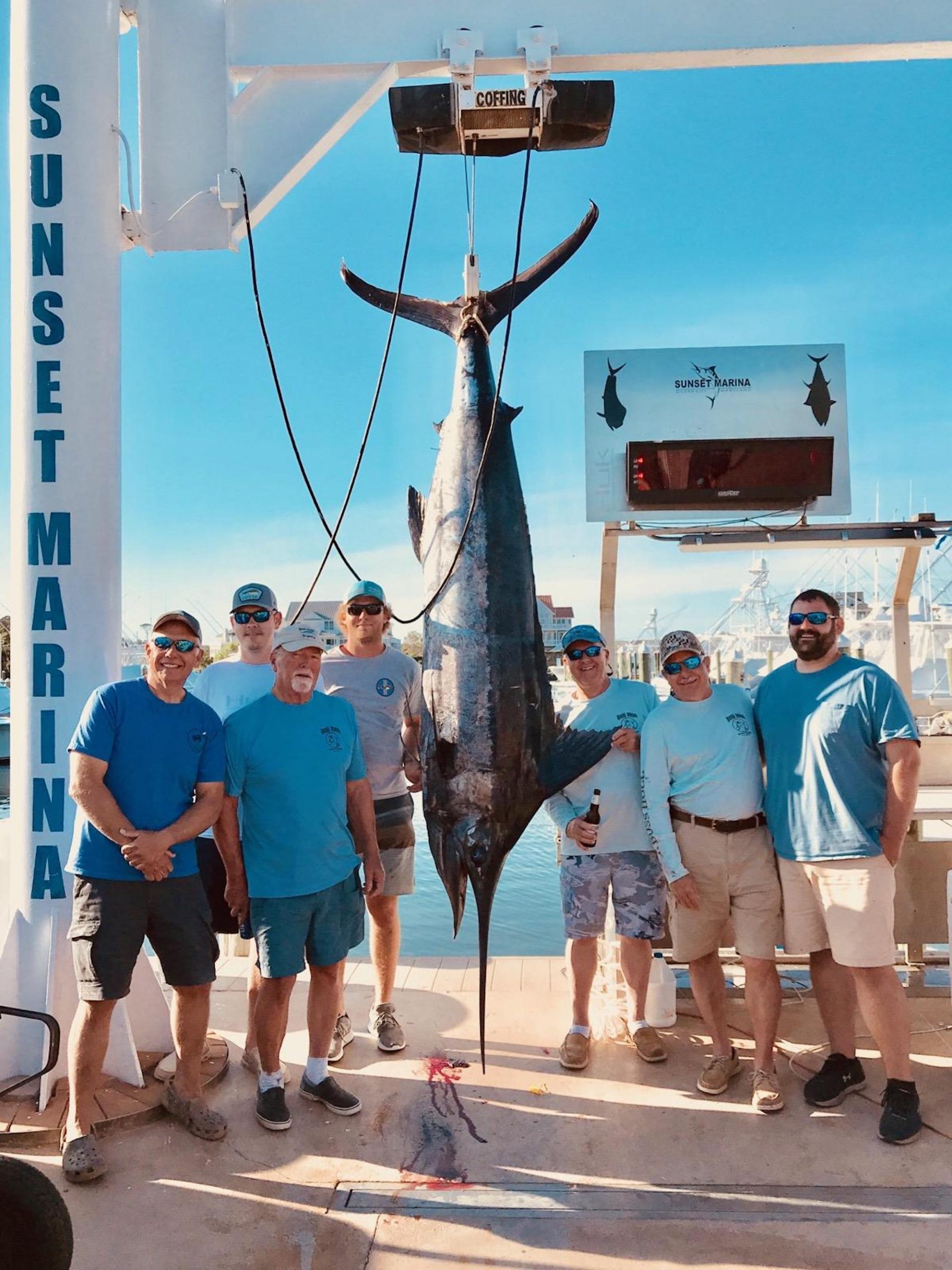 400+ Pound Blue Marlin and More Flounder from the Wrecks