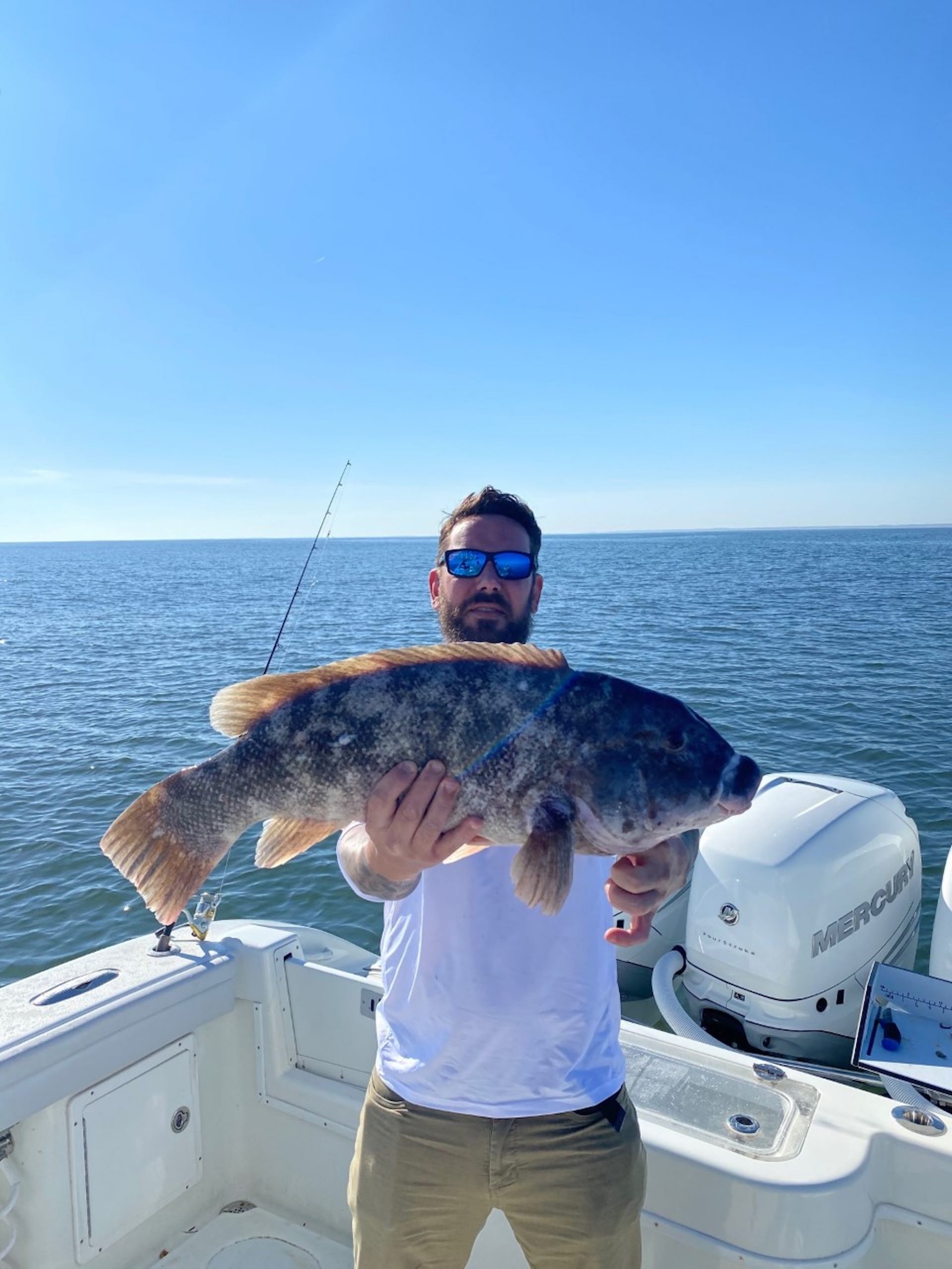 Swordfish, Sea Bass, Flounder and A Jumbo Tautog