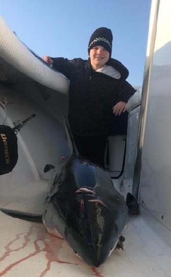 10-Year-Old Catches First Mako Shark of 2021 Season