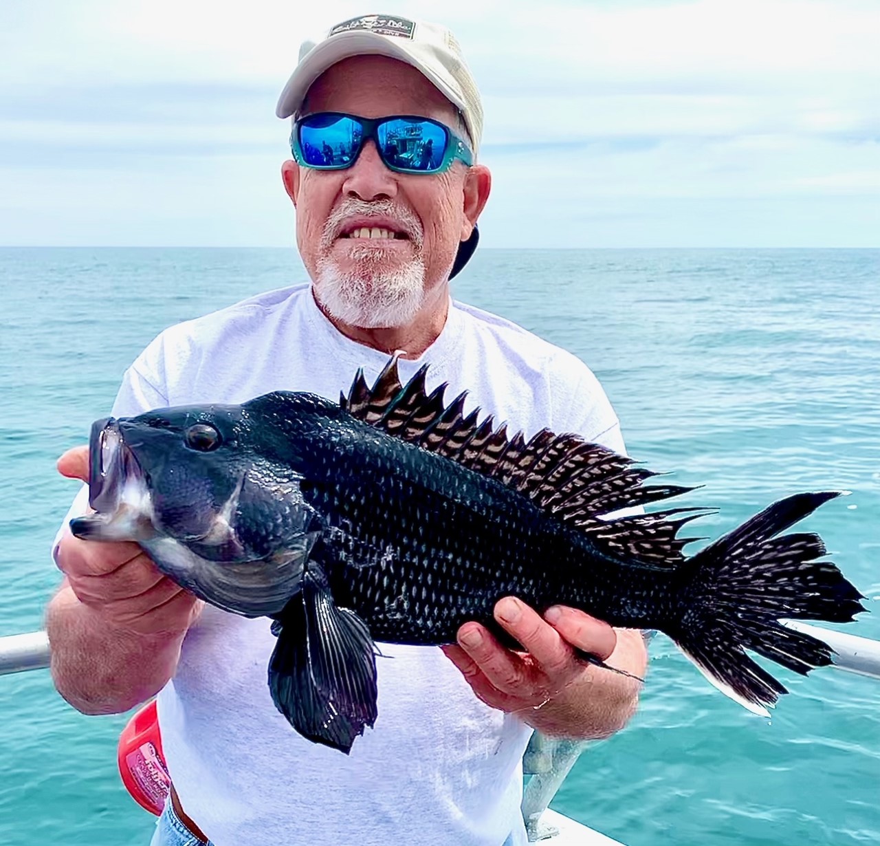Sea Bass, Flounder, Spanish Mackerel and Another Mako Shark