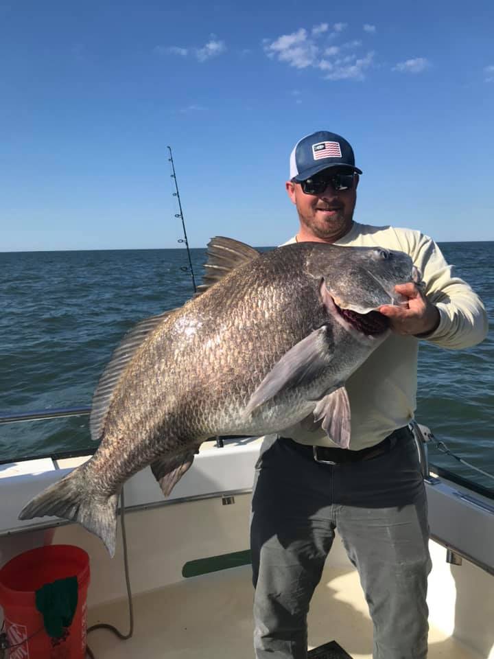Crazy Good Flounder Fishing, Jumbo Tog and Monster Black Drum