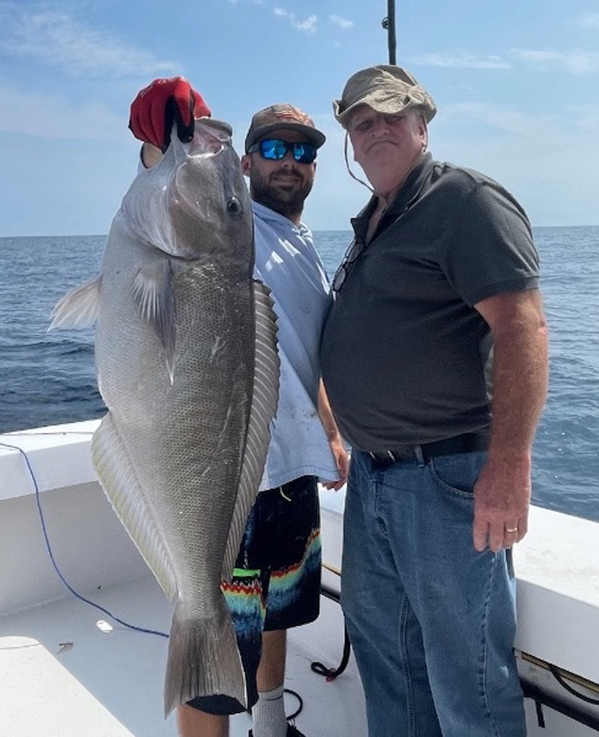Almost State Record Blueline Tilefish